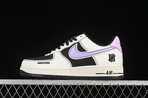 All categories Nk Air Force 1 Air Force series Nk Air Force 1 Low Air Force low-top Nike Air Force 1'07 Low UN joint black, white and purple Air Force 1 low-top casual sneakers SC9207-528